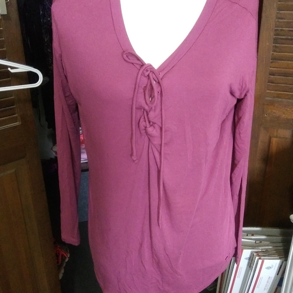 Victoria Secret Pink l/s shirt, szXS, EUC
